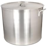 IMAGE OF 160 Qt. Heavy Duty Alum. Stock Pot W/ Cover