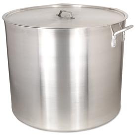 140 Qt. Heavy Duty Alum. Stock Pot W/ Cover