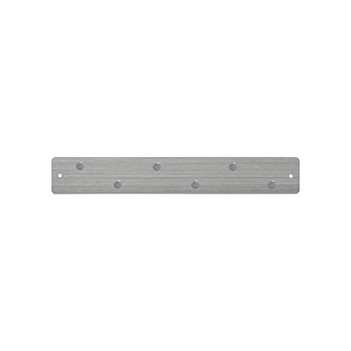 Three By Three Seattle Mini Magnetic Strip Bulletin Board, Stainless (31205)