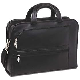 McKleinUSA Courtland 85005 R Series Leather Briefcase (Black)