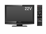 DXアンテナ 22V型地上・BS・CSデジタルハイビジョン液晶テレビ LVW-223(K)