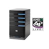 HP MediaSmart Server EX470- AMD 1.8GHz 64-bit Sempron , 512 mb ram, 500 gb sata hd, 10/100/1000 (Gigabit) RJ-45 Ethernet, Internal Universal Power Supply, Windows Home Server