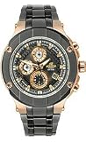 Casio Edifice Gold Label Two-tone Chronograph Black Dial Men's Watch #EFX-500SP-1AV