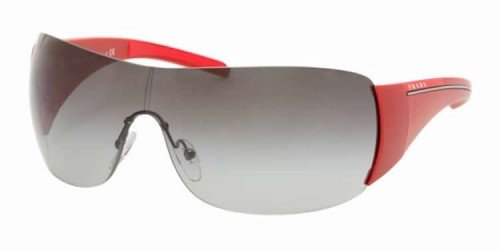 Prada Sport PS02LS Matte Red/Grey Gradient Sunglasses (PS02LS-ZVI3M1-33-00-125)