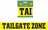 Tailgate Zone Party Tape 3in. x 20ft. Pkg/1