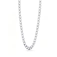 Bling Jewelry Sterling Silver Unisex Curb Cuban Chain Necklace 150 Gauge 20"