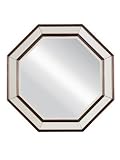 Hudson Street Octagonal Mirror Dark Espresso