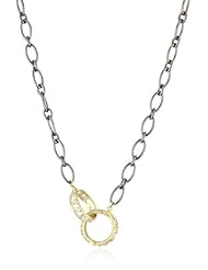 Alberian & Aulde "Constellation" White Sapphire Latchet Necklace