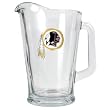 Washington Redskins 60oz Glass Pitcher - Primary Logo NFL Football