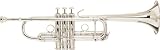 Bach Philadelphia Series Stradivarius C Trumpet, C180SL229PC Silver
