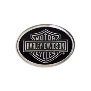 Harley Davidson Mens Leather Bar and Shield Logo Belt Buckle. 99580-08VM