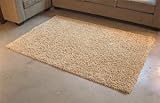 4 x 6 Beige Environmentally Friendly Bamboo Shag Area Rug 4 x 6 Beige Environmentally Friendly Bamboo Shag Area Rug