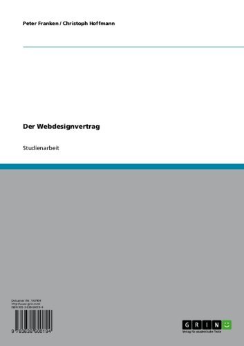 Der Webdesignvertrag (German Edition)