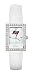 Tampa Bay Buccaneers Ladies Allure Watch White Leather Strap