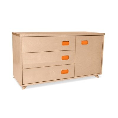 Low Dresser in Popsicle Orange