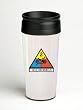 16 oz. Double Wall Insulated Tumbler with 2 armored_hell on wheels - Paper Insert