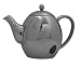Kitchen & Housewares : Sabichi 1200ml Double Wall Stainless Steel Teapot