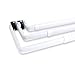 Lockseam Triple Curtain Rod 48-84 inch
