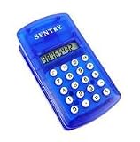 Mini Clip-On - Magnetic 8-Digit Calculator - Cool Translucent Colors!