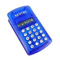 Mini Clip-On - Magnetic 8-Digit Calculator - Cool Translucent Colors!