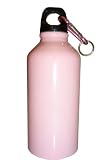 Pink 20oz Stainless Steel Reusable Water Bottle w/ Hiking Clip