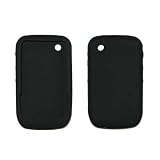 Black Soft Silicone Gel Skin Cover Case for BlackBerry Curve 8520