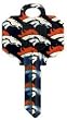 Denver Broncos Schlage SC1 House Key
