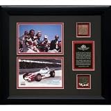 AJ Foyt 1964 Photos with Authentic Indianapolis Speedway Brick and Track