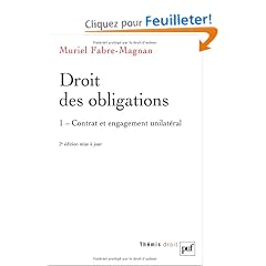 Droit des obligations. Tome 1