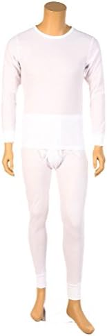 Uwant 2pc Thermal Underwear Set Long Johns Waffle Knit Top Bottom S M L XL 2X 3X