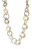 Chain Reaction Cream Necklace