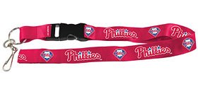 MLB Philadelphia Phillies Lanyard, Red