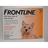 Frontline Top Spot Month-Long Flea & Tick Control (Orange - for Dogs & Puppies up to 22 lbs. - 3 Pack)