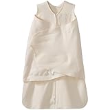 HALO SleepSack 100% Cotton Swaddle, Cream, Small