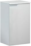 Fackelmann 80918 Unterschrank Kara Bianco, 1 Tür, Türanschlag rechts, 1 Einlegeboden, BxHxT: 40.5 x 70 x 32 cm