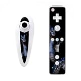 Blue Dragon Design Nintendo Wii Nunchuk + Remote Controller Protector Skin Decal Sticker