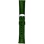 Swiss Watch International 21 MM Emerald Green Genuine Alligator Strap 21AAT07M