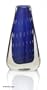 Murano handblown vase, 'Sapphire Myth'