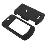 Motorola W755 Hard Rubberized Plastic Case Cover Black
