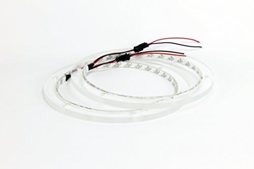 KingPin Tower Speakers - LED Speaker Rings - KPWS6Ring-2-W - For Wet Sounds 6.5" Speakers - White (Pack Of 2)
