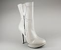 Patent Leatherette Architectural Boot