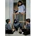 Four Paws Wood Frame Wire Mesh Pressure Gate