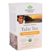 Organic India Tulsi Honey Chamomile, 1.08-Ounce Boxes (Pack of 6) ( Value Bulk Multi-pack)