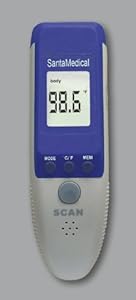 2 in 1 Professional Clinical RY230 Large LCD Non-contact Infrared Thermometer - Forehead and Surface