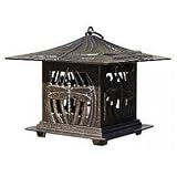 Whitehall Products Dragonfly Tea Lantern - Moss Green