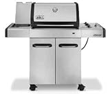 Weber 4530401 SPIRIT SP-320 Natural Gas Grill, Stainless Steel