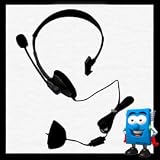 ORB Wired Headset Black (Xbox 360)