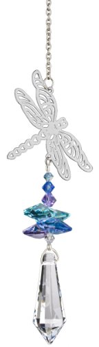 Woodstock Rainbow Makers Crystal Fantasy, Dragonfly, 10-Inch Long Woodstock Rainbow Makers Crystal Fantasy, Dragonfly, 10-Inch Long