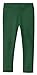 Made in USA Girls Leggings 100% Cotton for School Uniform Sports Coverage or Play Perfect for Sensitive Skin or SPD Sensory Friendly Clothing, Forest Green, 2T