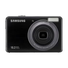 Samsung SL202 10MP Digital Camera with 3x Optical Zoom and 2.7 inch LCD (Black) by 